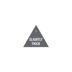 Label Triangle Slightly Thick Grey 30Mm Removable 500/Roll Fildes Food Safety
