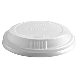BioCup Coffee Cup Lid  White BioPak