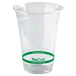 BioCup PLA Cold Cup Clear 500ml BioPak