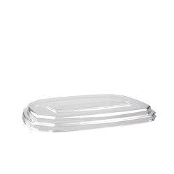 Octa Lid Pet Clr Suit 600-950 Base 230X170x21mm 50/Pkt(8)