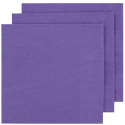 2Ply Dinner Napkin Purple 100/Pkt (10)