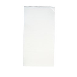 A La Carte Quilted Dinner Napkin 1/6 Fold White 400mm Essentials Collection