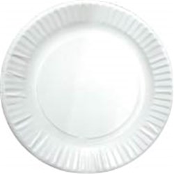 Coated Paper Plate White 230mm Detpak