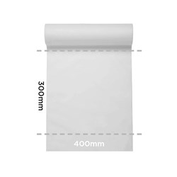 Lisah Paper Table Runner/ Placemat White 400mmx24m Pro.mundi
