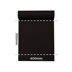 Lisah Paper Table Runner/ Placemat Black 400mmx24m Pro.mundi