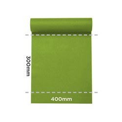 Lisah Paper Table Runner/ Placemat Green Apple 400mmx24m Pro.mundi
