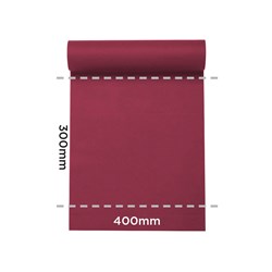Lisah Paper Table Runner/ Placemat Raspberry 400mmx24m Pro.mundi