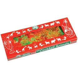 Cocktail Animals Plastic Ass 100/Pkt (50)