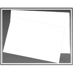 Placemat Paper Economy Wht 350X240mm 500/Pkt (4) Scallop