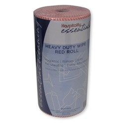 Heavy Duty Wipes Roll Red Kleaning Essentials
