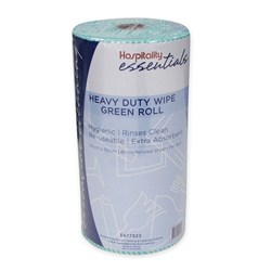 Heavy Duty Wipes Roll Green Kleaning Essentials