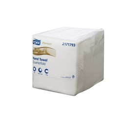 Quarterfold Paper Hand Towel White 100/Sheets 320x315mm Tork