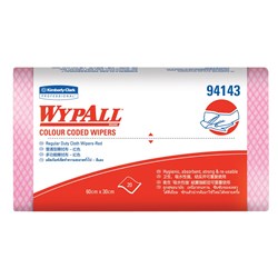 Workforce Regular Wipe Red 60X30cm 20Sht/Pkt 12Pkt/Ctn