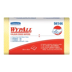 Workforce Regular Wipe Yellow 60X30cm 20Sht/Pkt 12Pkt/Ctn