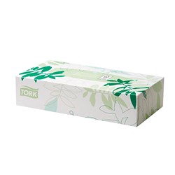 Premium Extra Soft Facial Tissues White 2ply 100/Sheets Tork