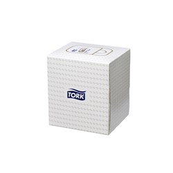 Premium Extra Soft Cube Facial Tissues White 2ply 90/Sheets Tork