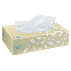 Scott 2Ply Facial Tissues 100/Pkt 48Pkt/Ctn