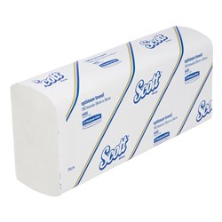 Optimum Paper Hand Towel White 150/Sheets