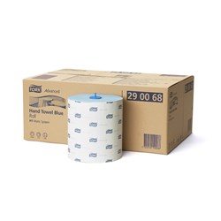 Tork Matic Advanced Soft Paper Hand Towel Roll Blue 2ply 150m Tork