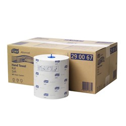 Tork Matic Advanced Soft Paper Hand Towel Roll White 2ply 150m Tork