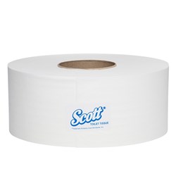 Scott 1Ply Compact Jumbo Toilet Roll 600Mtr 6/Ctn
