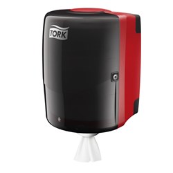 Tork Maxi Centrefeed Dispenser Red/Blk W2