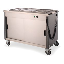  Versigen Mobile Bain Marie Hot Cupboard