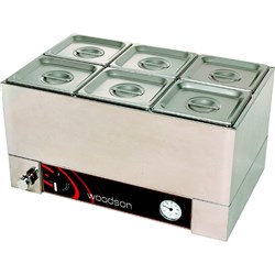 Woodson Bain Marie 2/1 Size No Pans W.BML21