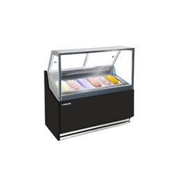 All Chill 6 Tub Gelato Display Freezer 1300x705x1300mm GGM_DE6