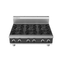 Cobra Gas Cooktop 6 Burner 900mm C9D-B