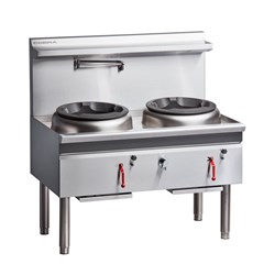 Cobra Waterless Wok Gas 2 Hole 1300mm CW2H-CC