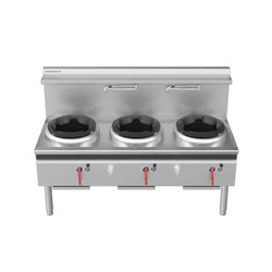 Cobra Gas Waterless Wok Desk 3 Burner 1800mm CW3H-CCD