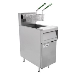 Frymaster Open Pot Deep Fryer Gas Silver 20L MJ140-NG