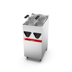 Valentine Double Pan Electric Fryer 2x8L 25A CORE2200