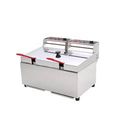 Woodson Bench Fryer W.Frt50 Twin Pan 2X5lt Baskets 10Amp