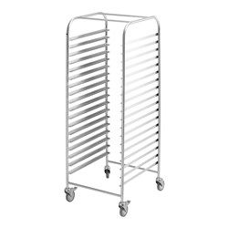 Trolley Mobile Rack Stainless Steel Simply Stainless
