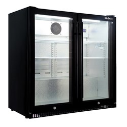 Bromic Fridge Undercounter 2 Door Glass 190L BB0200GD-NR