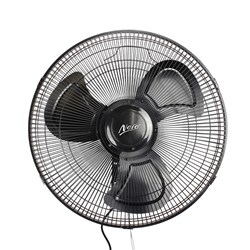 Nero Industrial Wall Fan Black 450mm