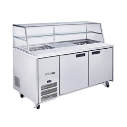 Williams 2 Door Preparation Fridge White 500L HJ2SCBA