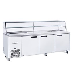 Williams 3 Door Preparation Fridge White 750L HJ3SCBA