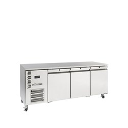 Williams Fridge Under Counter 3 Door Solid 510L Ho3uss S/S 1910X700x850mm