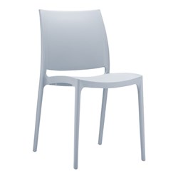 Maya Chair Silver Grey 450mm Siesta