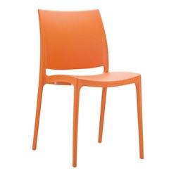 Maya Chair Orange 450mm Siesta