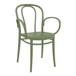 Victor XL Chair Olive Green 440mm Siesta