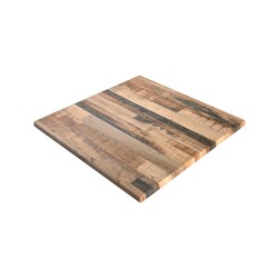 Rustic Kansas Tabletop Square 600mm Werzalit