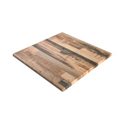 Rustic Kansas Tabletop Square 700mm Werzalit