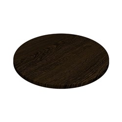 Wenge Tabletop Round 700mm Werzalit