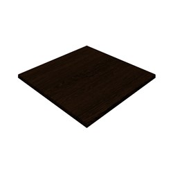 Wenge Tabletop Square 700mm Werzalit
