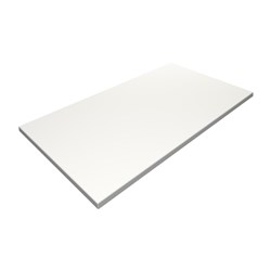 White Tabletop Rectangular 1200x800mm Werzalit