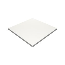 White Tabletop Square 600mm Werzalit